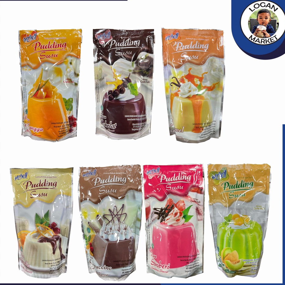 

Terupdate Nutrijel Nutrijell Puding Pudding Susu Lapis Santan All Variant Mangga Coklat Vanilla Strawberry