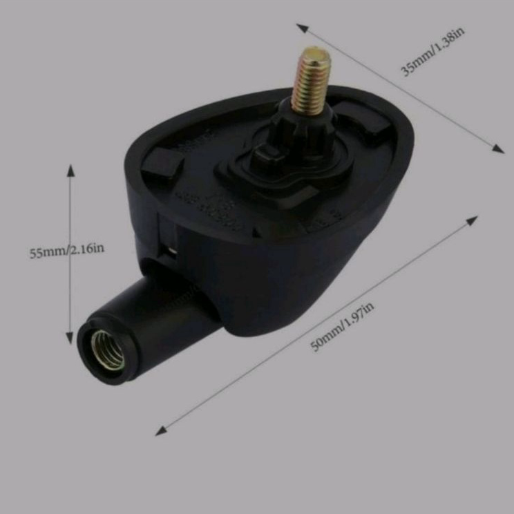 Produk BASE DUDUKAN ANTENA RADIO MOBIL SUZUKI ERTIGA 2012 - 2013 GENERASI AWAL DRAT SILVER PERAK RUM