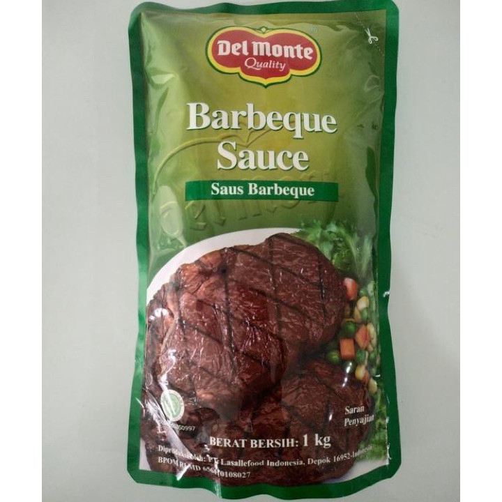 

➝↑❁⁂ DelMonte Barbeque Sauce 1kg – Saus BBQ 1 kg