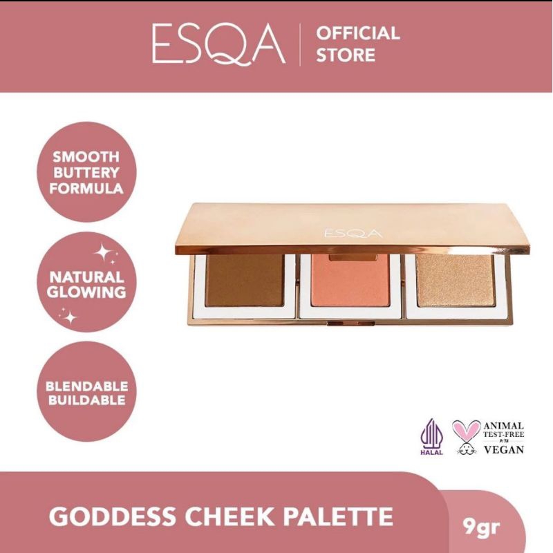 Esqa Cheek Palette Athena