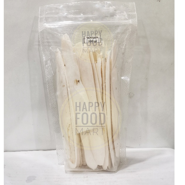 

[SALE] HUAI SAN 200G/WAI SAN/HUAI SHAN YAO/ BAI SAN/ FAI SAN/WEI SAN/UBI CINA/RHIZOMA DIOSCOREAE