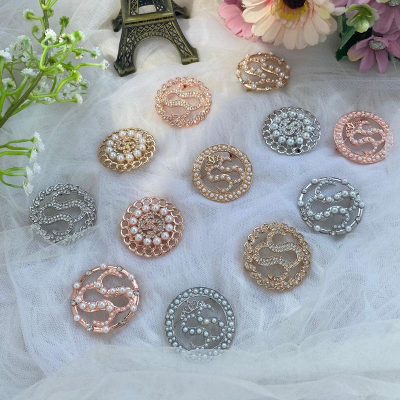 Bros Dada Bros Hijab Logo Branded SS Shella Saukia Premium Permata Mutiara Aksesoris Hijab Wanita El