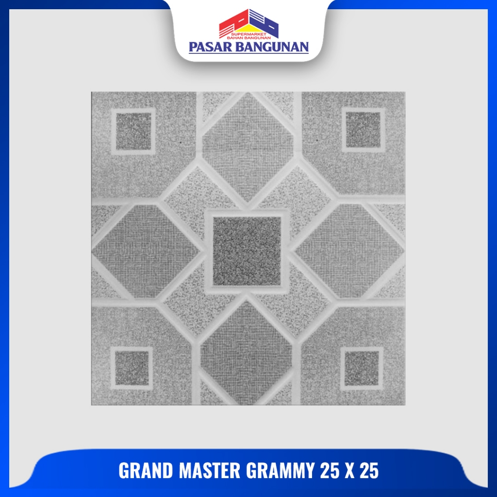 Grand Master Keramik Lantai Grammy 25x25 Keramik Kamar Mandi KW 1