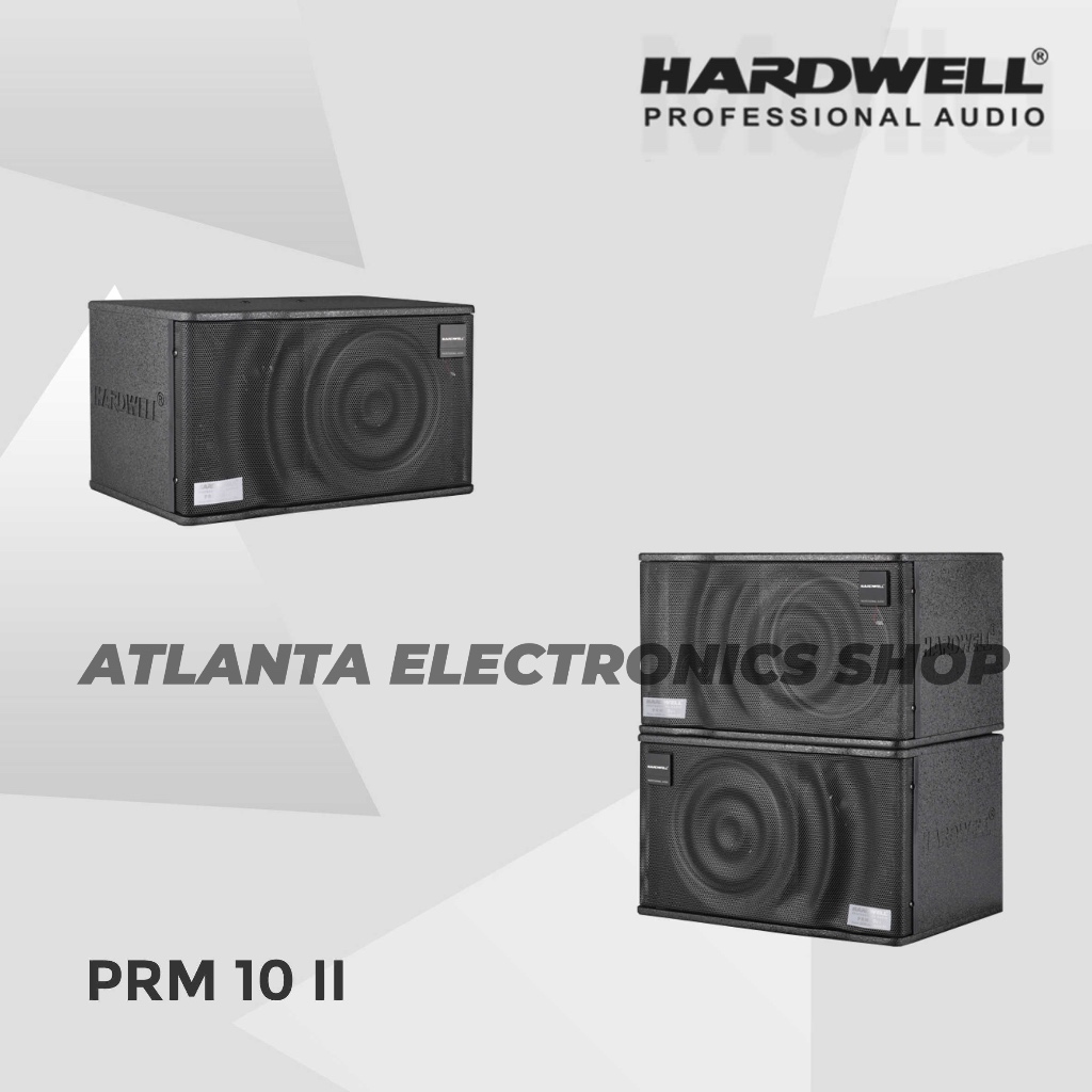 SPEAKER PASIF HARDWELL PRM 10 II / PRM-10 II / PRM10 II WOOFER 10 INCH GARANSI RESMI HARDWELL