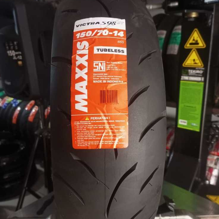 BAN MAXXIS VICTRA 150/70-14 TUBELESS