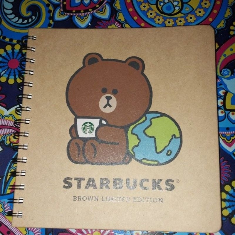 

Starbucks x Line friend notebook