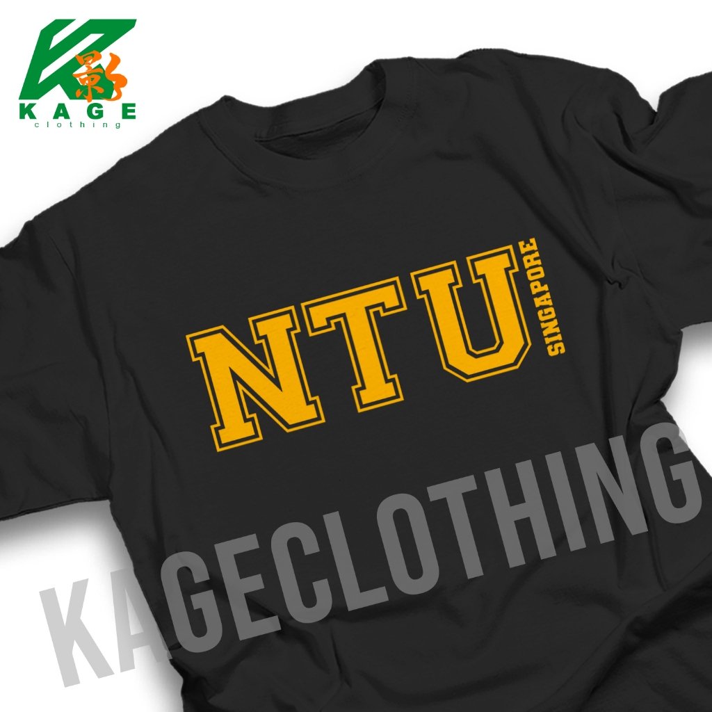 Kaos Pria NANYANG TECHNOLOGY UNIVERSITY SINGAPORE Tshirt baju distro cotton combed 30s UNISEX NANYAN