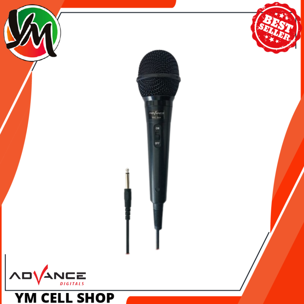 Microphone ADVANCE 884 Mic Karaoker Original Advance