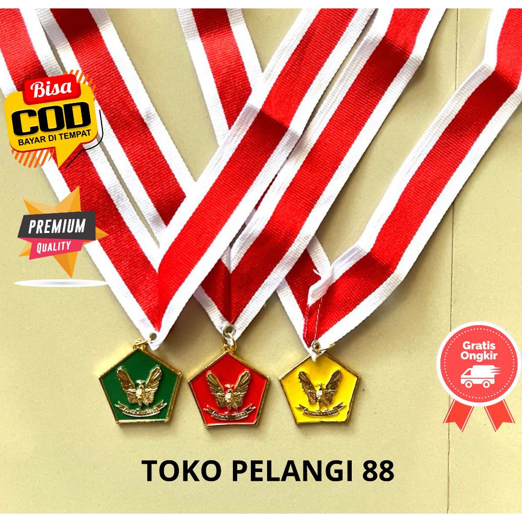 Mendali Garuda Pramuka Kuningan Siaga Penggalang Penegak