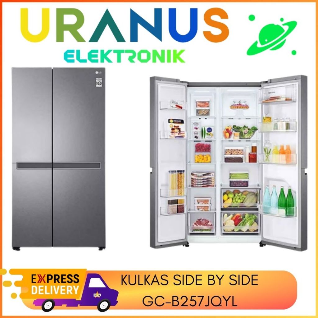 LG Side By Side GCB257JQYL INVERTER GC-B257JQYL / GC B257JQYL / GCB257