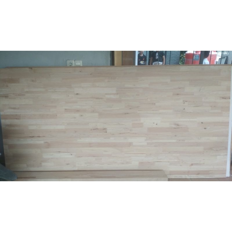 kayu papan laminasi FJL Rubberwood 120 x 240 cm