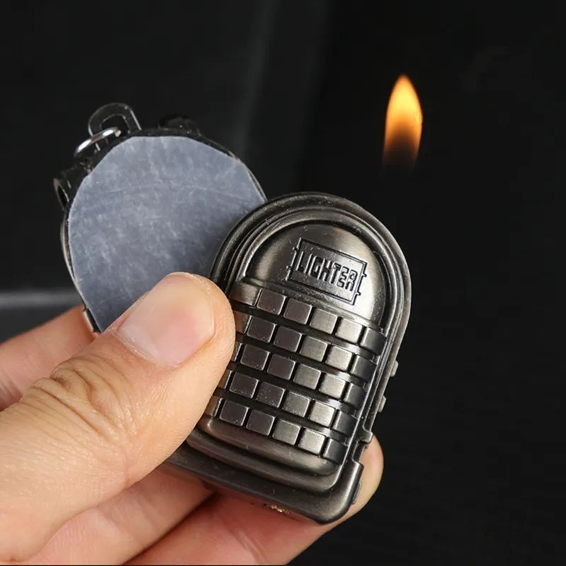 Korek  gantungan kunci Model tas pubg / Korek api jadul/ Souvenir