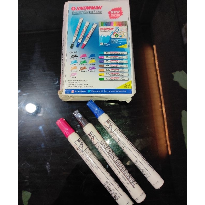 

Spidol snowman boardmarker