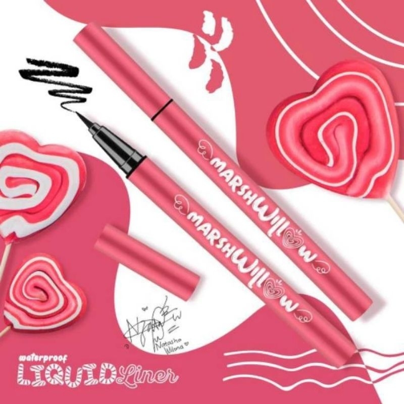 Marshwillow Black Forest Liquid Eyeliner By Natasha Wilona