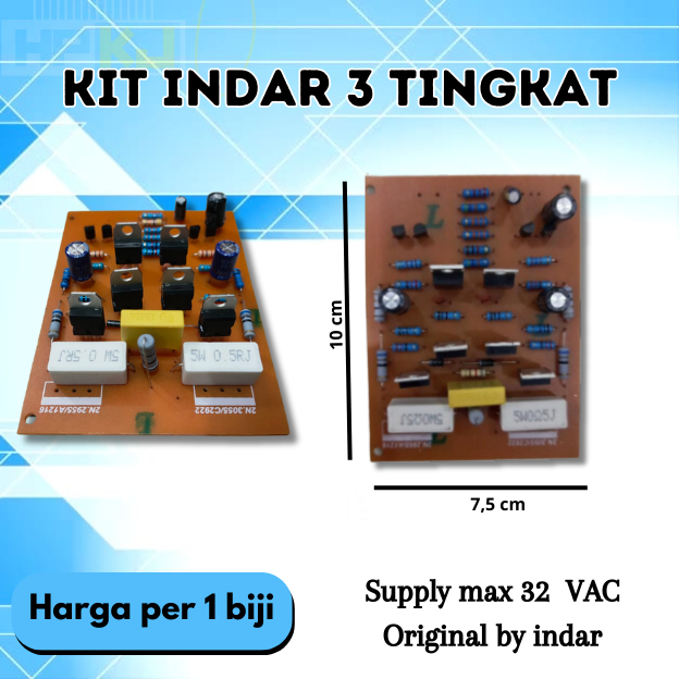 KIT DRIVER 3 TINGKAT INDAR Kit Driver 3 stage 3tingkat Indar