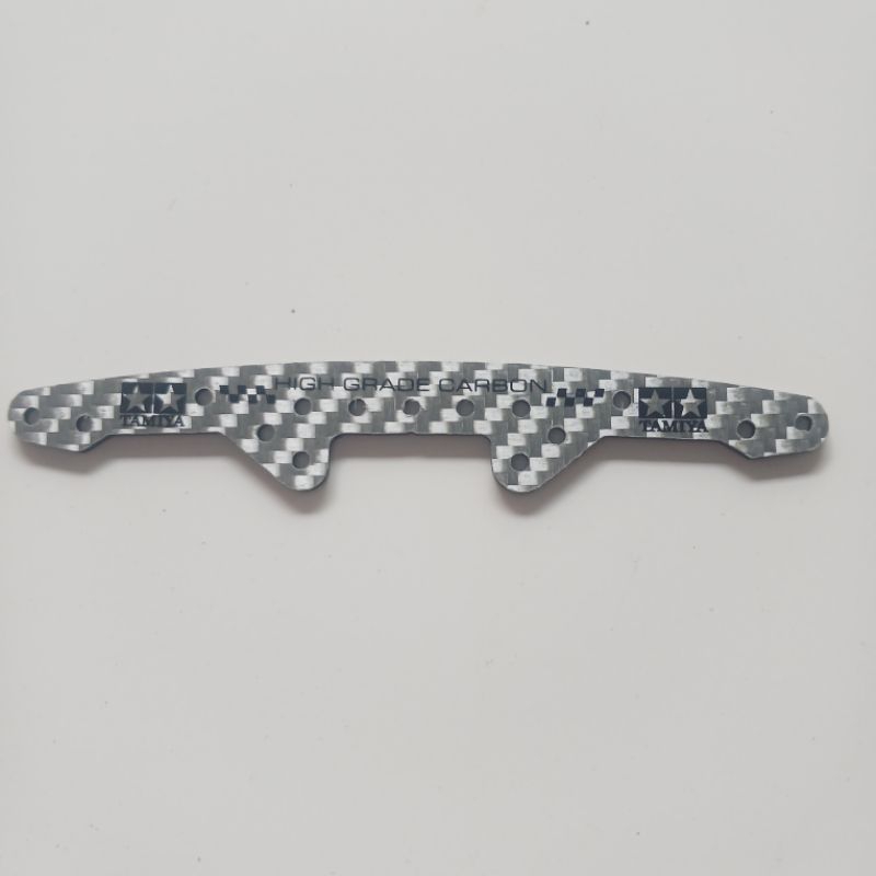 REP TAMIYA 95600 HG CARBON SILVER PLATE SUPER X CHASSIS