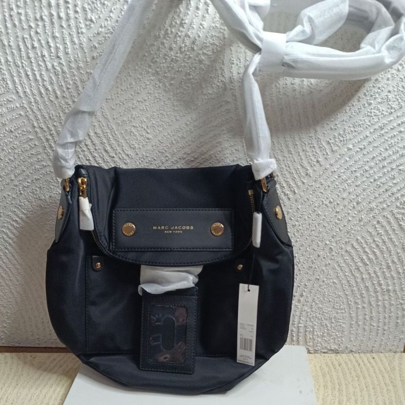 TAS WANITA MJ PREPPY NYLON NATASHA CROSSBODY BLACK