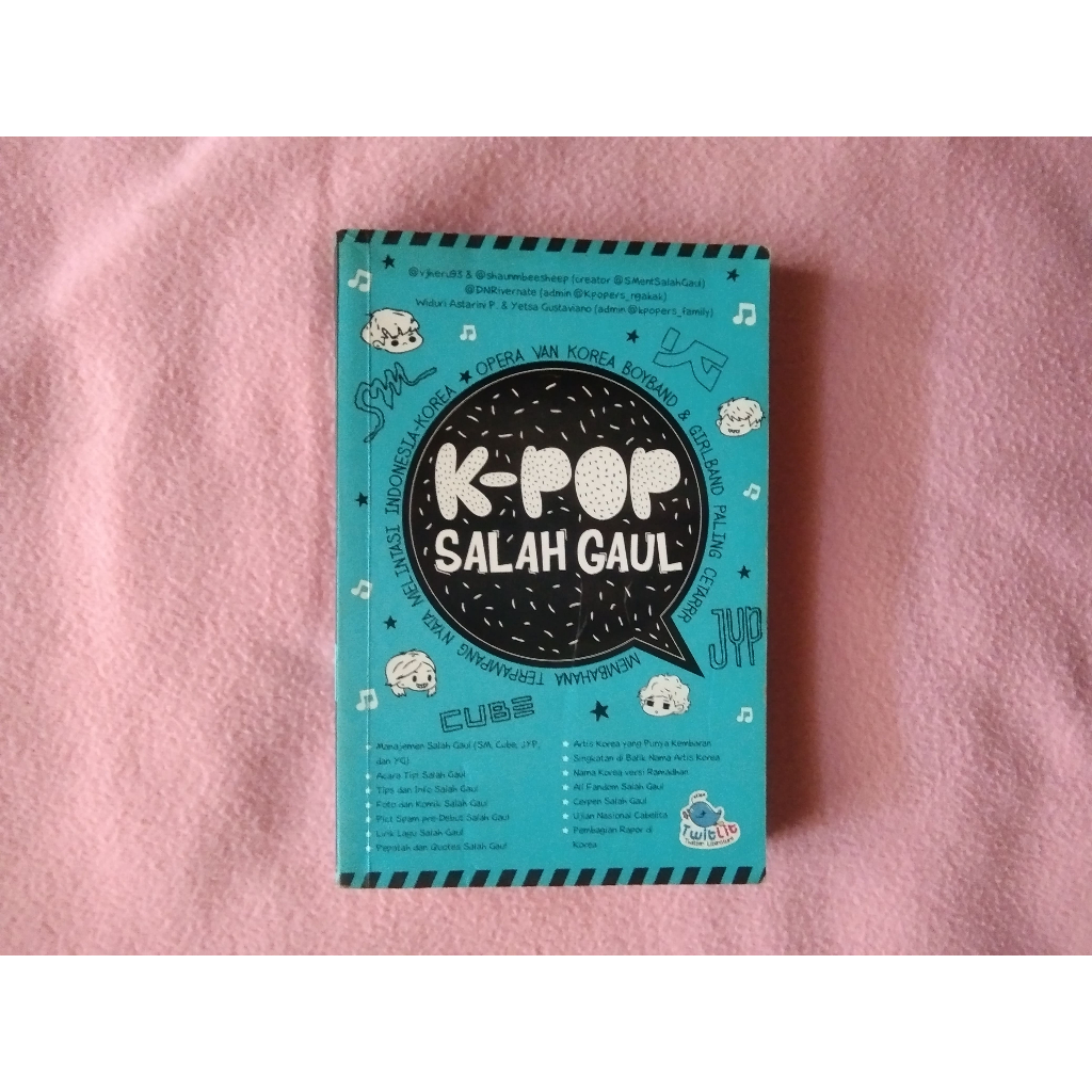 Buku K-Pop Salah Gaul ORIGINAL