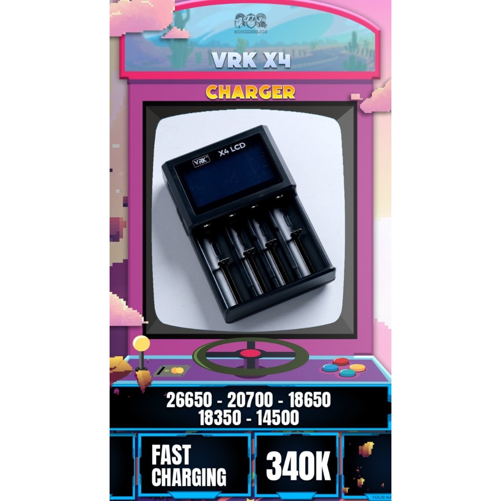 CHARGER VRK X4 LCD