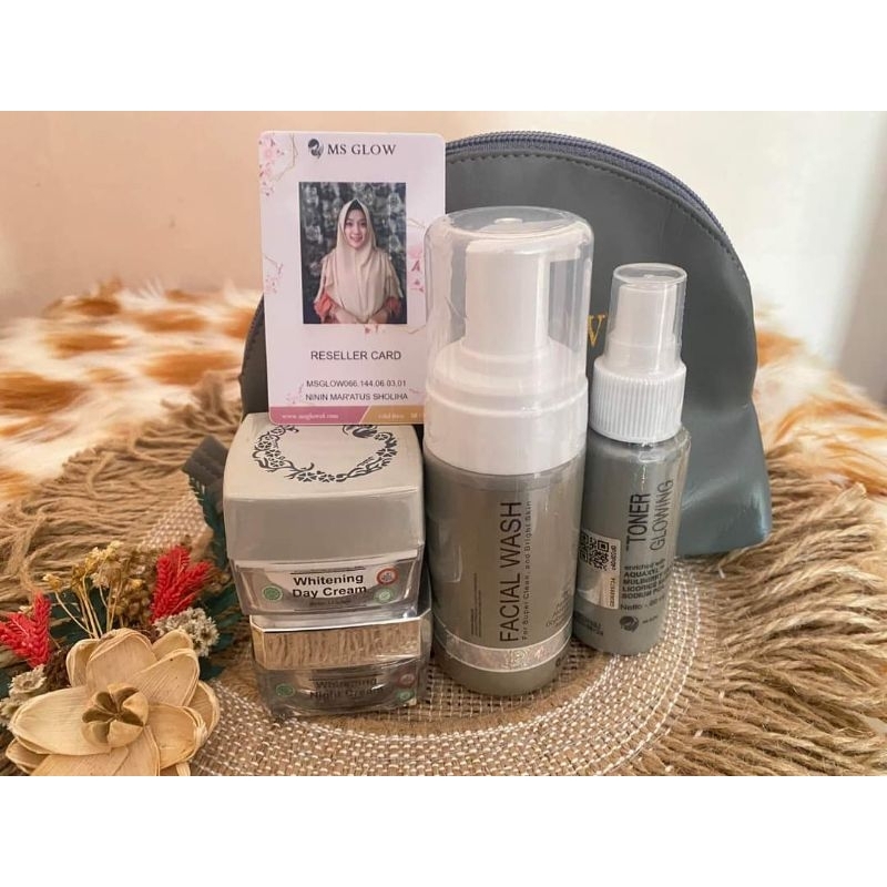 Paket wajah Ms glow, ms glow jember