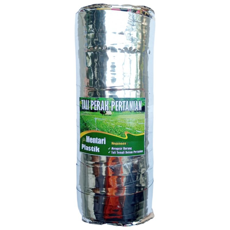 Tali Perak Pertanian (800 Gram) Blabar Pengusir Burung Mentari Plastik