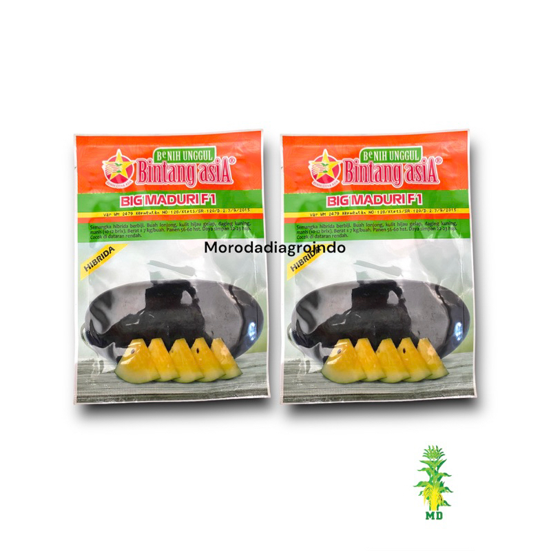 Benih/bibit semangka Big Maduri F1 20 gram Bintang Asia