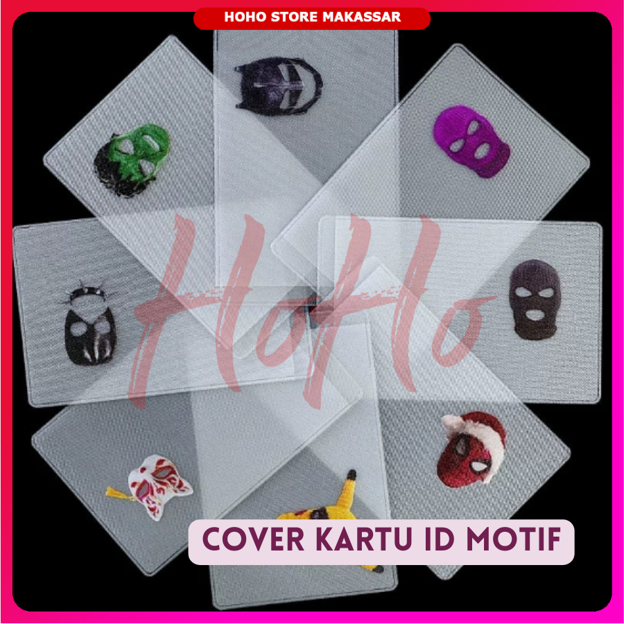 

Sampul Pelindung Kartu Motif Karakter Kartun Cover Plastik Pelindung Kartu Anti Gores - COVK2