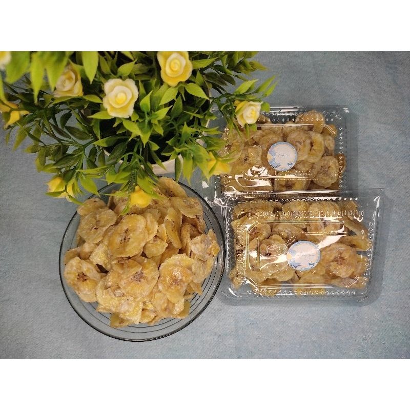 

Keripik Pisang Vanilla / keripik pisang / keripik vanilla /cemilan pisang / keripik / sale pisang