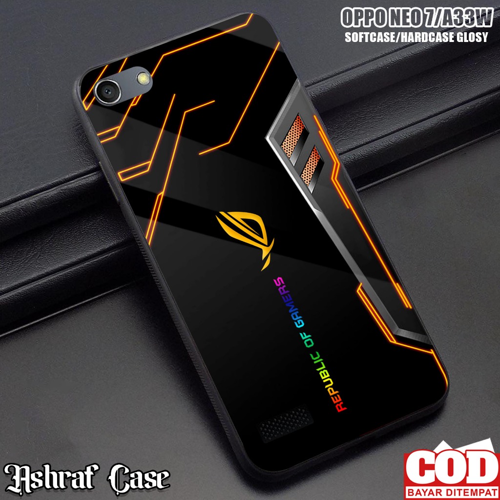 Case Oppo Neo 7 - Casing Oppo Neo 7 [ ROG ] Silikon Hp Oppo Neo 7 - Kesing Hp - Case Terlaris - Soft