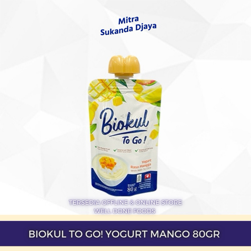 

Yogurt Mango Biokul To Go 80gr