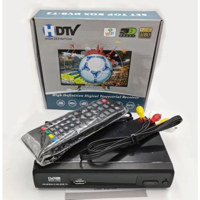 Set top box dvb t2 menangkap siaran digital Terrestial / HDTV Digital