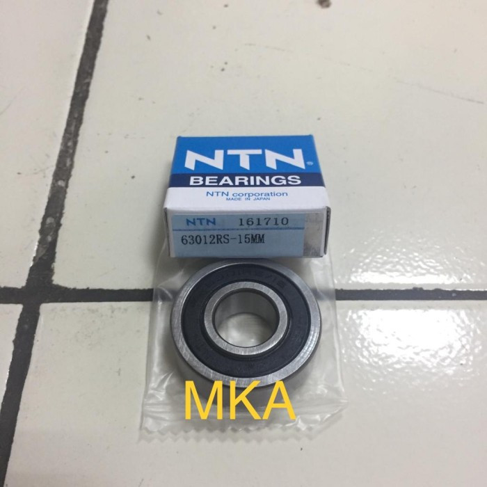 BEARING 6301LLU-15MM 6301 2RS-15MM SPECIAL BORE LUBANG AS 15MM NTN