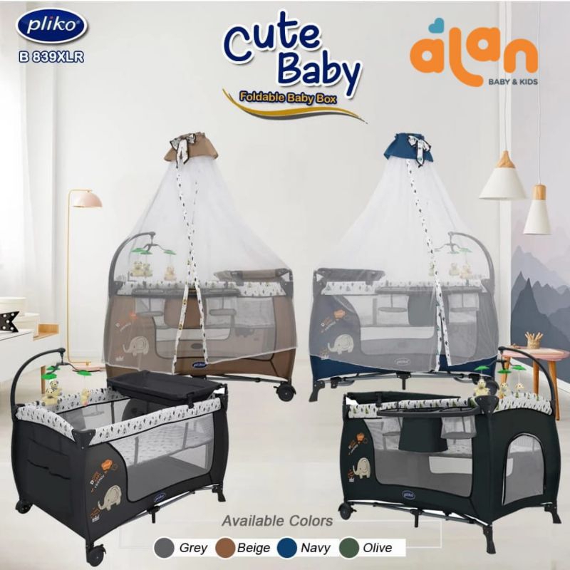 Pliko Box Baby PK839XLR Xtra Large - Tempat Tidur Bayi