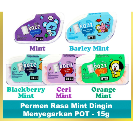 

Frozz Permen Bebas Gula Rasa Mint Dingin Menyegarkan POT - 15 gr