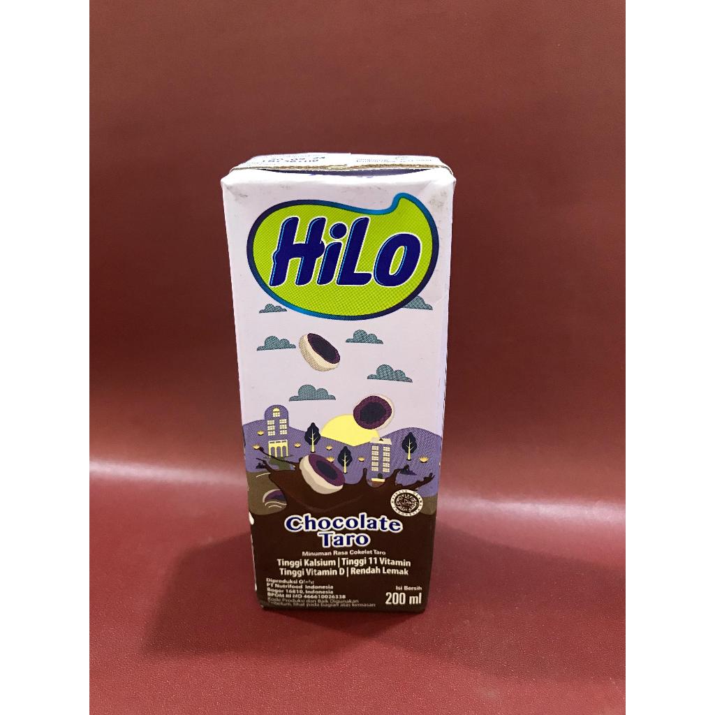 

Hilo Chocolate Taro 200ml - Minuman Hilo Rasa Cokelat Dan Taro