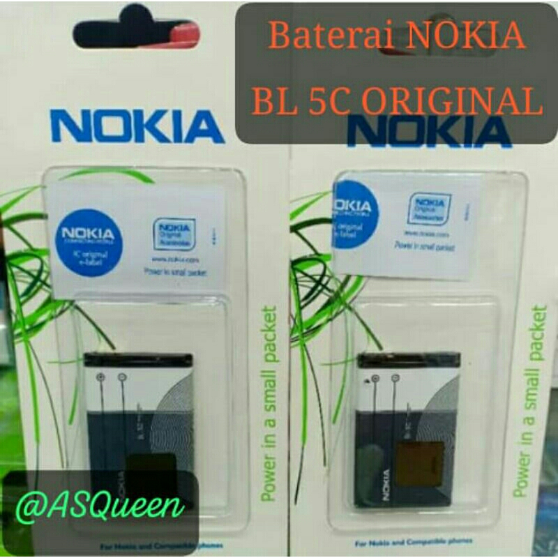 baterai ORIGINAL NOKIA BL 5C / BL 4C