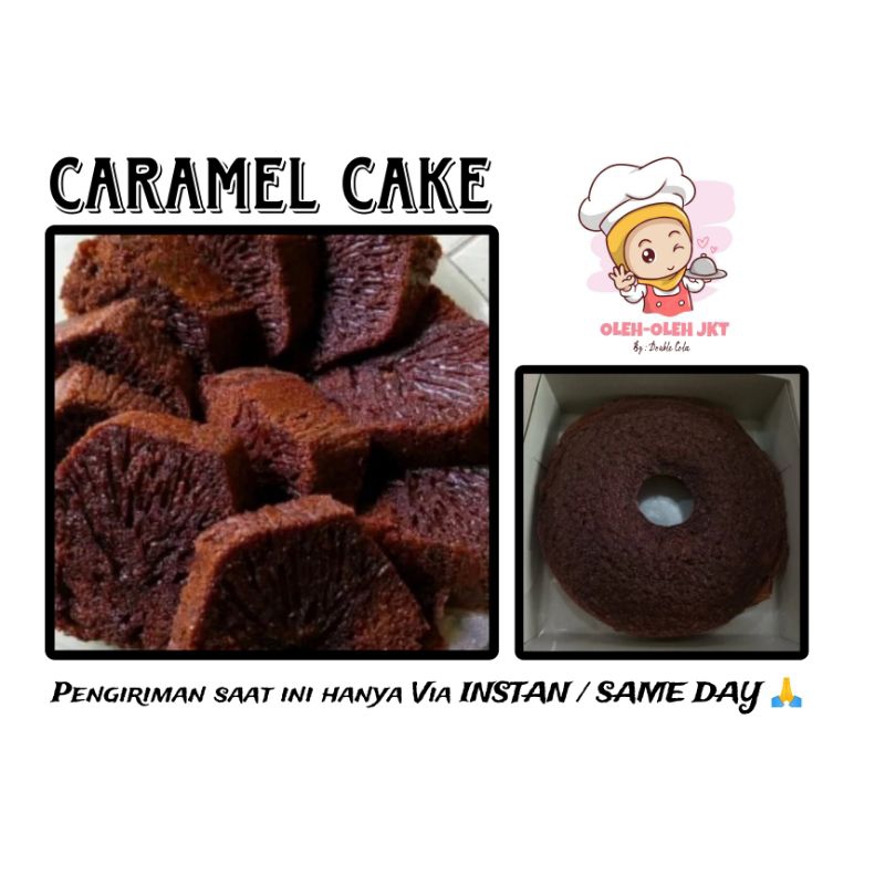 

Bolu Karamel / Caramel Cake / Kue Sarang Semut Double Cola