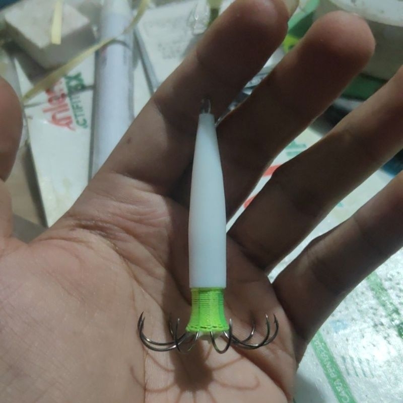 pancing cumi bodi tiplon mata udang