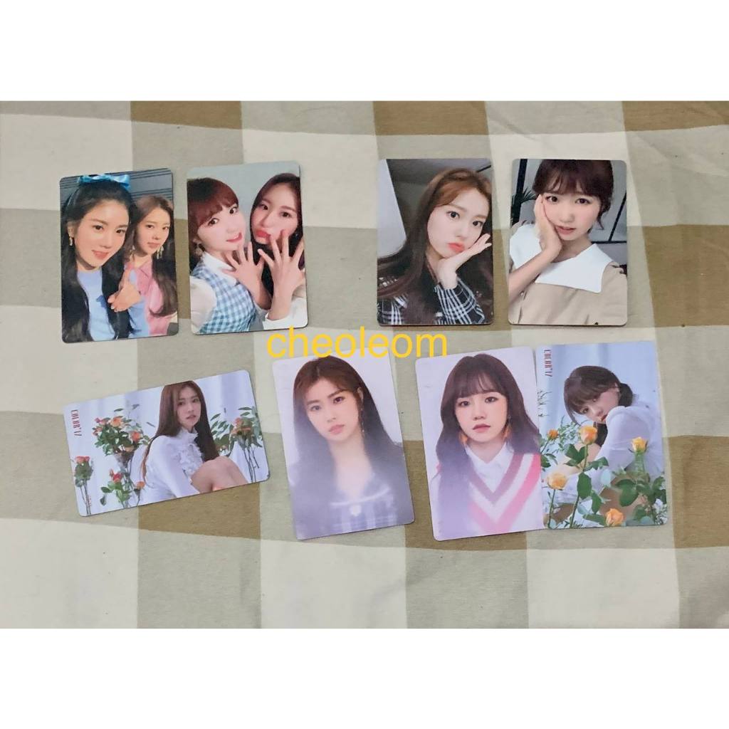 Photocard IZ*ONE ( izone ) - COLOR*IZ ( coloriz ) Folding Mini Wonyoung Kihno Kit Rose & Color Versi