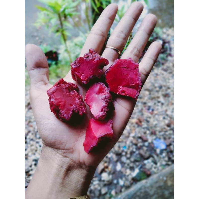 bahan batu rubah merah original Banyuwangi super