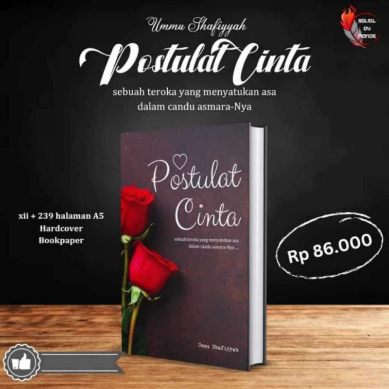 BUKU POSTULAT CINTA - NOVEL ISLAMI - TRUE STORY