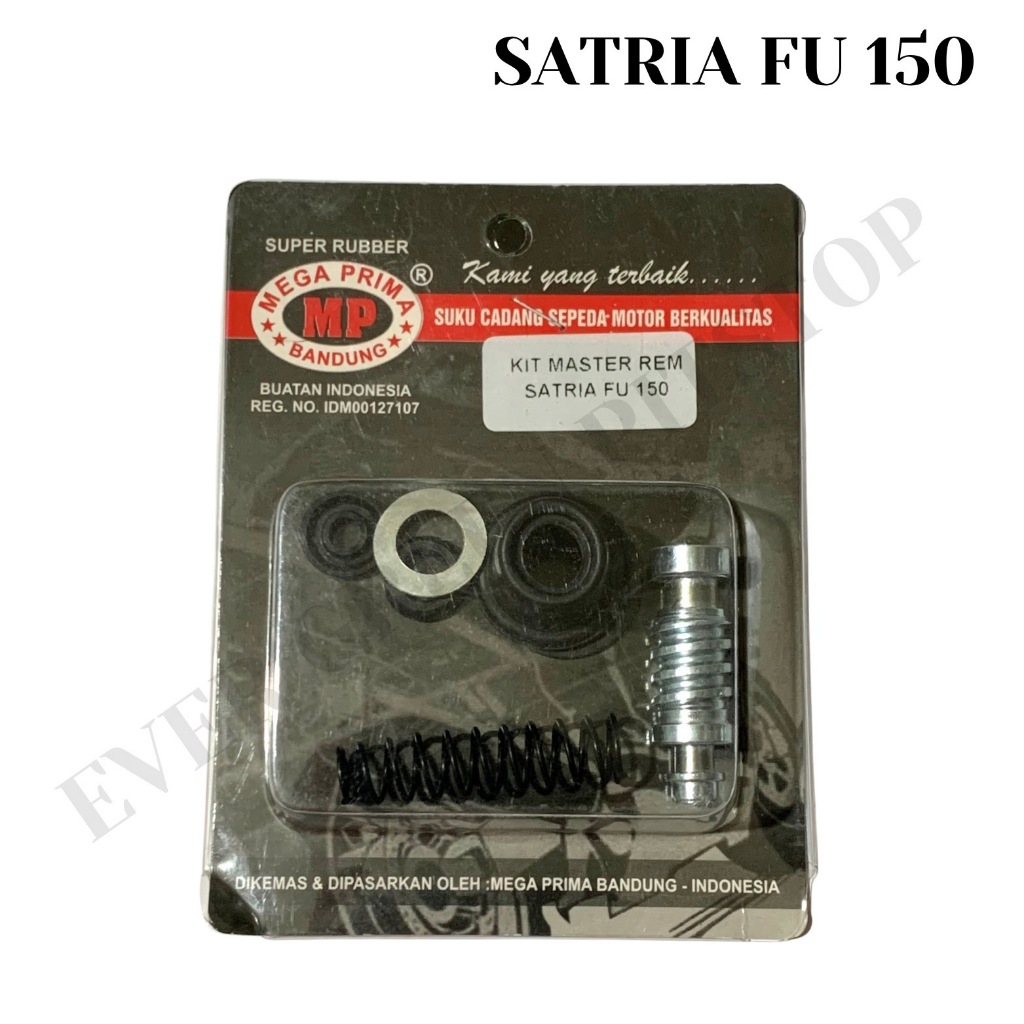SATRIA FU 150 Karet Seal Master Kit Rem set Assy Cakram Motor Rem Depan