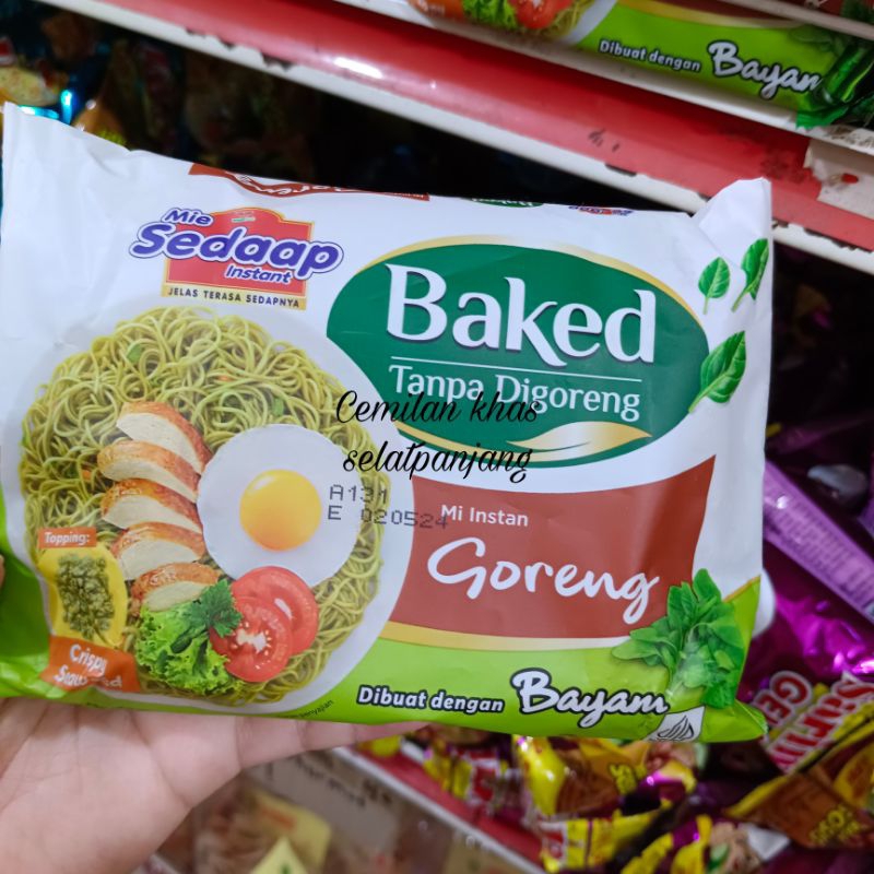 

Mie sedaap instan baked tanpa digoreng