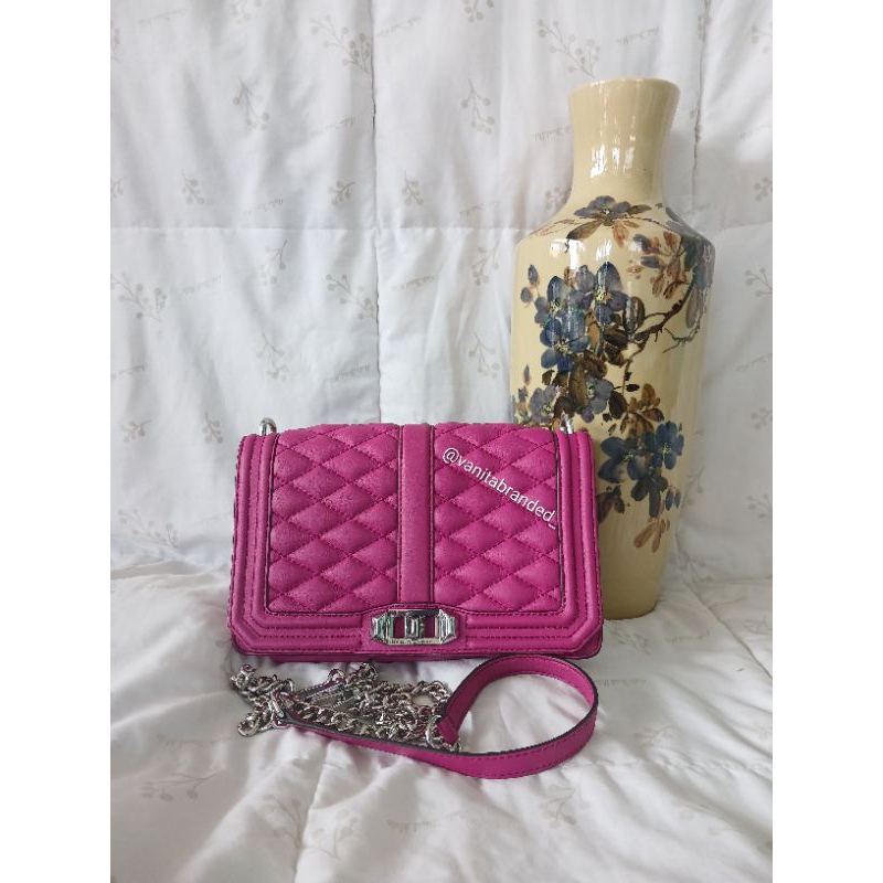 Tas Selempang Rebecca Minkoff Pink