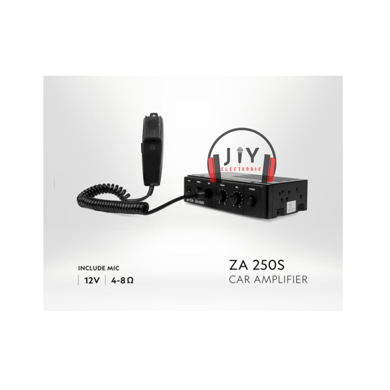 TOA Car Amplifier Ampli Mobil TOA ZA-250S ZA 250S ZA250S Original