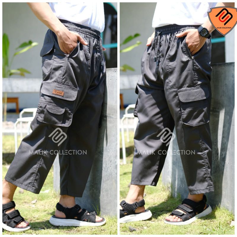 Sirwal Cargo Dewasa/Celana Sirwal Cargo Pria Dewasa Remaja Jumbo XXL Celana Cargo Pria