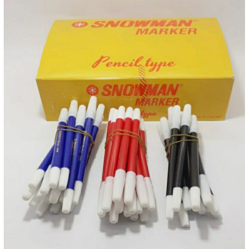 

Spidol Kecil Snowman/ Snowman marker pencil type snowman PA-1A