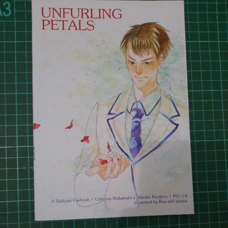 Haikyuu Fanbook (novel) PG-15 Ushijima x Shirabu PRELOVED SECOND