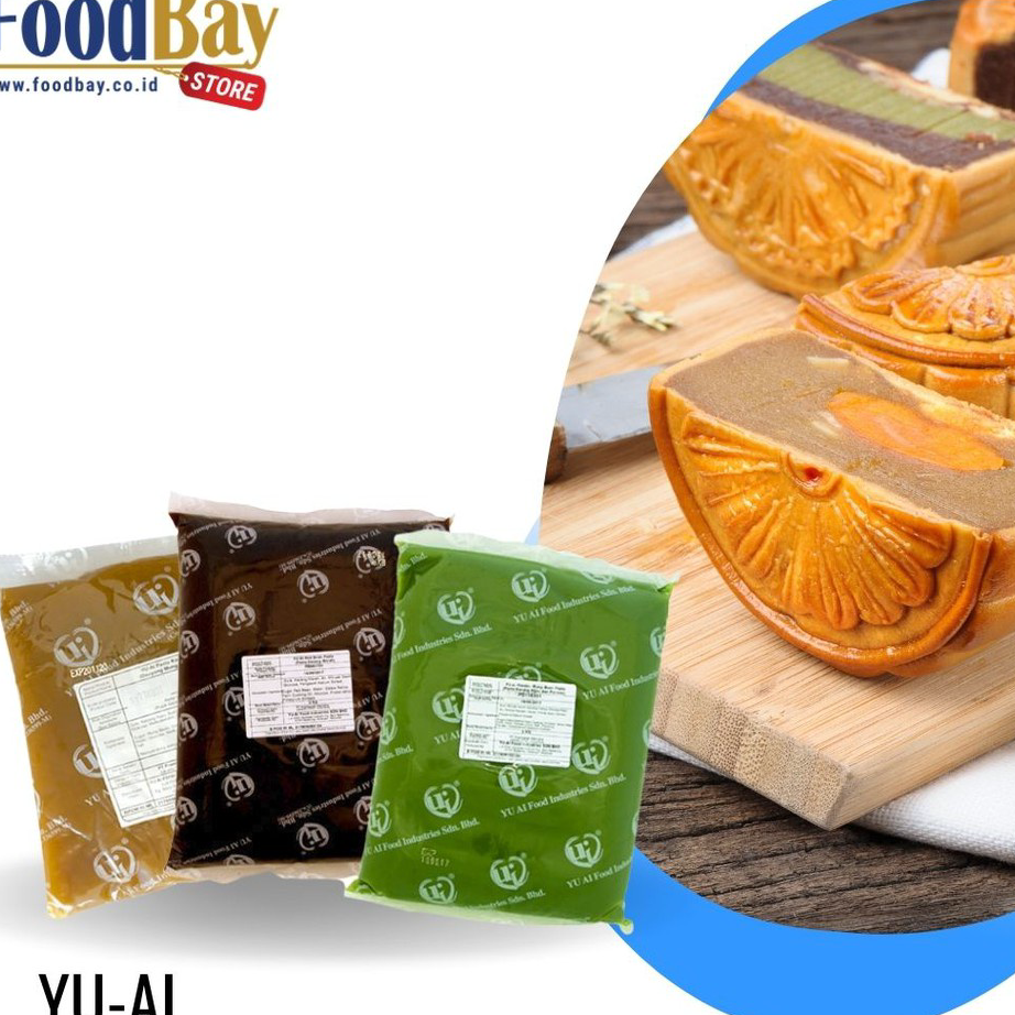 

☇✯✱ YU-AI - Paste / Pasta Filling Mung Bean 1Kg [ALL VARIANT]