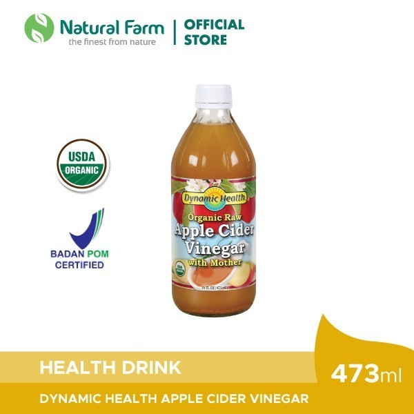 

Dynamic Health Apple Cider Vinegar (473Ml) Berkualitas ORIGINAL GARANSI RESMI